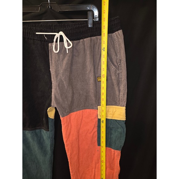 Stussy x kclot vintage Corduroy Patchwork Drawstring Pants Mens Color Streetwear - Picture 6 of 10